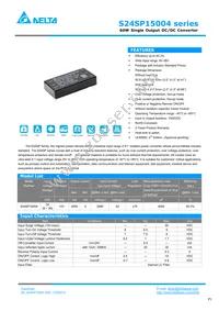 S24SP15004PDFA Datasheet Cover