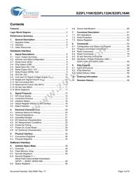 S25FL132K0XNFI041 Datasheet Page 3