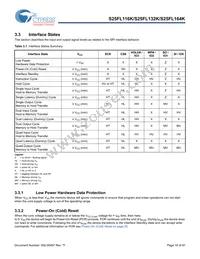 S25FL132K0XNFI041 Datasheet Page 16