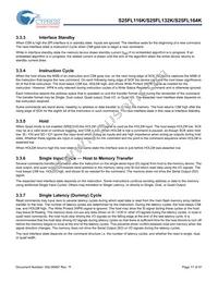 S25FL132K0XNFI041 Datasheet Page 17