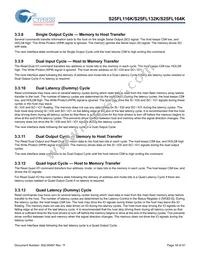 S25FL132K0XNFI041 Datasheet Page 18