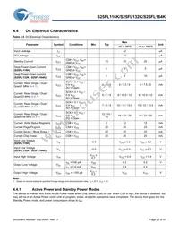 S25FL132K0XNFI041 Datasheet Page 22