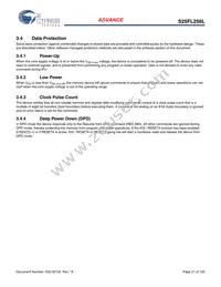 S25FL256LDPMFN001 Datasheet Page 21