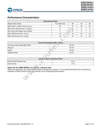 S29CL032J0RQFM033 Datasheet Page 2