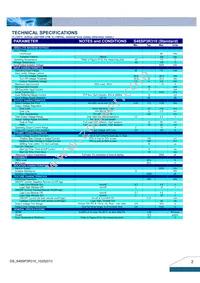 S48SP3R310NMFB Datasheet Page 2