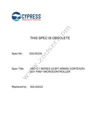 S6E1C12B0AGN20000 Datasheet Cover