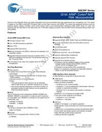 S6E2DF5J0AGV20000 Datasheet Page 2