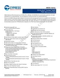 S6E2GM8J0AGV20000 Datasheet Cover