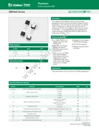 S8016RATP Datasheet Cover