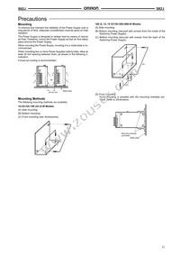 S82J-15024E Datasheet Page 21