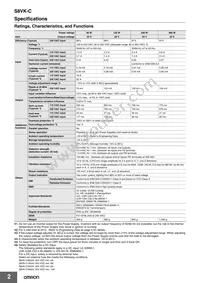 S8VK-C48024 Datasheet Page 2