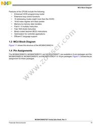 S908QY4H0CDWER Datasheet Page 19