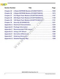 S912XDQ256F1MAG Datasheet Page 8