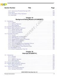 S912XDQ256F1MAG Datasheet Page 17