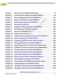 S912XEQ384J3CAL Datasheet Page 3