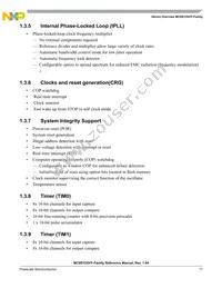 S912XHY128F0MLL Datasheet Page 17