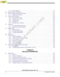 S912XHZ512F1CAL Datasheet Page 8