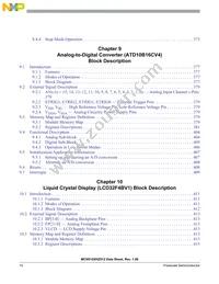 S912XHZ512F1CAL Datasheet Page 10