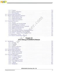 S912XHZ512F1CAL Datasheet Page 17