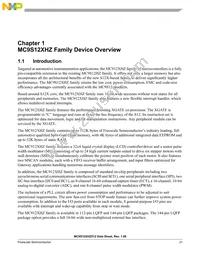 S912XHZ512F1CAL Datasheet Page 21