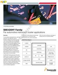 S912XHZ512F1VAG Datasheet Cover