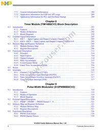 S912ZVH128F2CLQ Datasheet Page 8