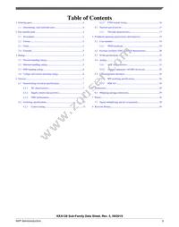 S9KEAZ128AMLHR Datasheet Page 3
