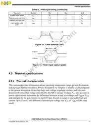 S9KEAZ64AVLK Datasheet Page 17