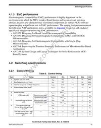 S9KEAZN32AMLCR Datasheet Page 15