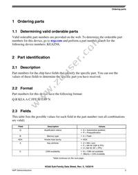 S9KEAZN8ACFK Datasheet Page 3