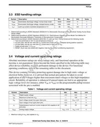 S9KEAZN8ACFK Datasheet Page 5