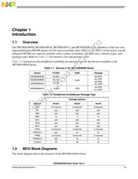 S9S08AW60E5CFGE Datasheet Page 21