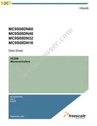 S9S08DN60F1MLF Datasheet Cover