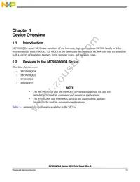 S9S08QD4J2MSC Datasheet Page 15