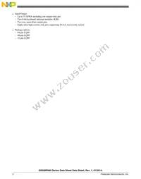 S9S08RNA32W0MLC Datasheet Page 2