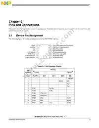 S9S08SC4E0MTGR Datasheet Page 5