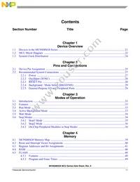 S9S08SG4E2MSC Datasheet Page 11