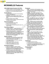 S9S08SL8F1CTL Datasheet Page 3