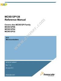S9S12P96J0CLH Datasheet Cover