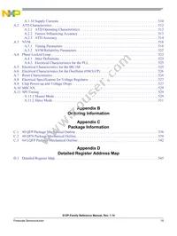 S9S12P96J0CLH Datasheet Page 15
