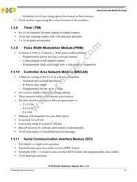 S9S12P96J0CLH Datasheet Page 21