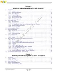 S9S12Q12J2VFAE1R Datasheet Page 5