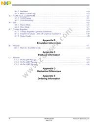 S9S12Q12J2VFAE1R Datasheet Page 16