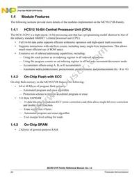S9S12VR48F2CLCR Datasheet Page 22