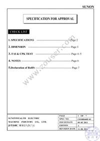 SA000-11009 Datasheet Page 2