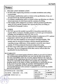 SA000-12028 Datasheet Page 7