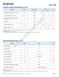 SA03-11YWA Datasheet Page 2