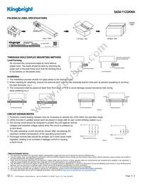 SA04-11CGKWA Datasheet Page 4