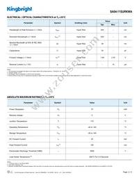 SA04-11SURKWA Datasheet Page 2