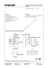 SA04-12CGKWA Datasheet Cover